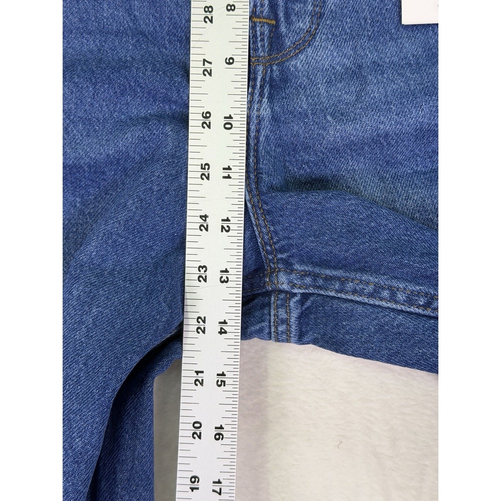 New Good American Jeans Womens 20 Plus Blue Good 90s Mid Rise Baggy Wide Leg - Picture 4 of 11